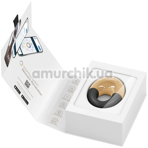 Массажер для глаз Geske Cool & Warm Eye Massager 7 in 1, серый