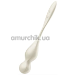 Вагинальные шарики с вибрацией Satisfyer Love Birds 1, бежевые - Фото №1