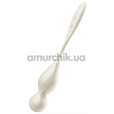 Вагинальные шарики с вибрацией Satisfyer Love Birds 1, бежевые - Фото №1