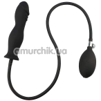 Анальный расширитель Wild Play Inflatable Anal Plug C6, черный - Фото №1