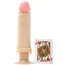 Вибратор The Realistic Cock Vibrating 23.6 см, телесный - Фото №3