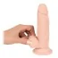 Фаллоимитатор Nature Skin Small Bendable Dildo, телесный - Фото №5