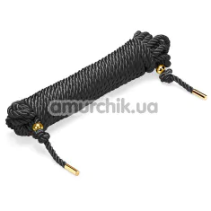 Веревка Liebe Seele Shibari Rope 10m, черная - Фото №1