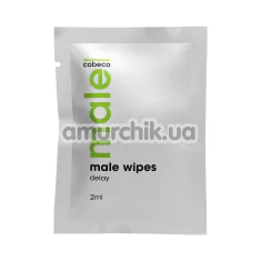 Салфетка-пролонгатор Cobeco Male Wipes Delay, 6 шт - Фото №1