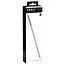 Уретральна вставка Sextreme Steel Dip Stick Ribbed, 0,8 см - Фото №4