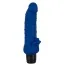 Вібратор Vibra Lotus Silicone Classics Big Vibrator, синій - Фото №2