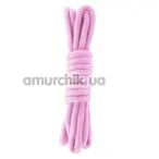 Веревка sLash Bondage Rope Pink 3м, розовая - Фото №1