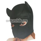 Маска собаки Multiple Colors Fetish Dog Mask, чорна - Фото №1
