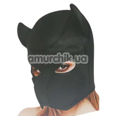 Маска собаки Multiple Colors Fetish Dog Mask, черная - Фото №1