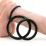 Набор из 4 предметов Cockcage & Ring Set: клетка для пениса + эрекционные кольца, черный - Фото №6
