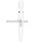 Универсальный вибромассажер Satisfyer Wand-er Woman, белый - Фото №1