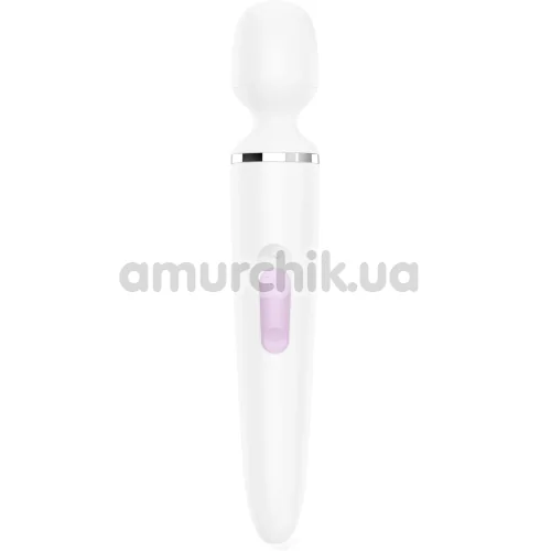 Универсальный вибромассажер Satisfyer Wand-er Woman, белый - Фото №1