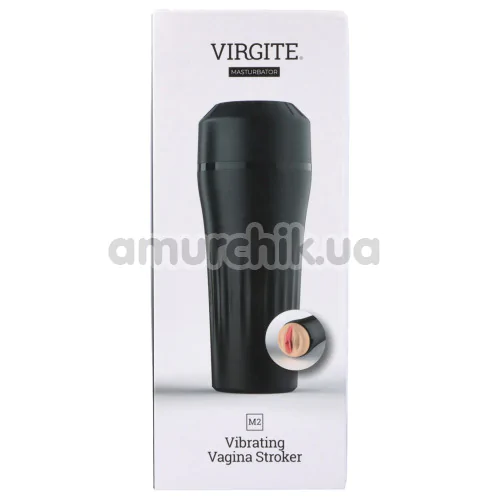 Мастурбатор с вибрацией Virgite Vibrating Vagina Stroker M2, телесный