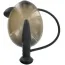 Анальний розширювач з вібрацією Malesation Inflatable Vibrating Butt Plug, чорний - Фото №4