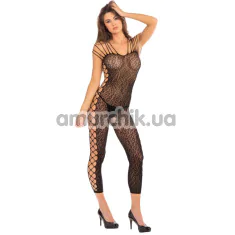 Комбинезон Animal Crotchless Bodystocking, черный - Фото №1