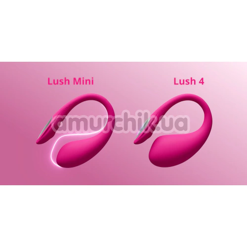 Виброяйцо Lovense Lush Mini, розовое
