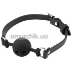 Кляп Perfect Ball Gag, чёрный - Фото №1
