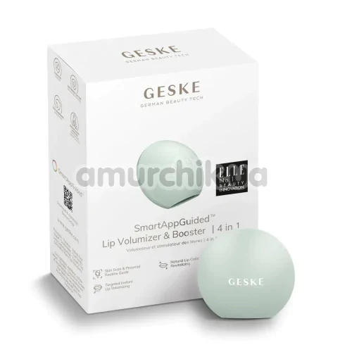 Устройство для увеличения объема губ Geske Lip Volumizer & Booster Small 4 in 1, зеленое