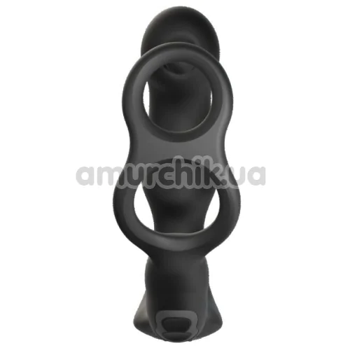 Вибростимулятор простаты с эрекционным кольцом Nexus Simul8 Orbit Edition, черный