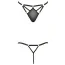 Трусики-стринги Passion Free Your Senses Meggy Thong, черные - Фото №4