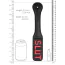 Шльопалка DS Fetish Paddle Slut, чорна - Фото №3