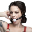 Кляп Feral Feelings Silicon Ball Gag, біло-чорний - Фото №2