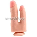 Анально-вагинальный фаллоимитатор Ballsy Super Cock Bromeo №2, телесный - Фото №1