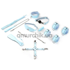 Бондажний набір Liebe Seele Macaron Beginner's Bondage Kit 9pcs, блакитний - Фото №1