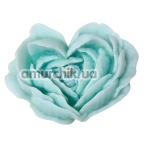 Свеча в виде розы GlowKink М - светится в темноте, голубая - Фото №1