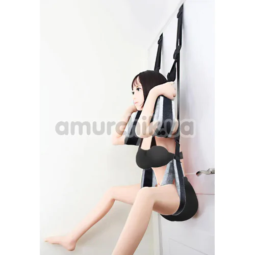Секс-качели Roomfun Posture Door Sex Swing, черные