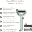Массажер-роллер для лица и тела с микроиглами Geske MicroNeedle Face & Body Roller 8 in 1, зеленый - Фото №7