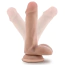 Фалоімітатор Dr. Skin+ Posable Shaft 6, тілесний - Фото №3