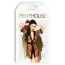 Комплект Penthouse Lingerie Midnight Mirage, чорний: пеньюар + трусики-стрінги - Фото №3