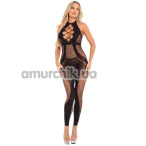 Комбинезон On Rails Footless Bodystocking, черный - Фото №1