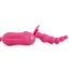 Анальная пробка с вибрацией Tinglers Vibrating Plug I, розовая - Фото №3