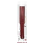 Шльопалка Liebe Seele Wine Red Dual Sensation Leather Spanking Paddle, бордова - Фото №8