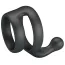 Эрекционное кольцо Crazy Bull Silicone Cock Ring Yancy, черное - Фото №2