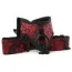 Ошейник с фиксаторами для рук Scandal Posture Collar with Cuffs, черно-красный - Фото №4