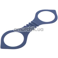 Фіксатори для ніг Taboom Silicone Supreme Ankle Cuffs, сині - Фото №1