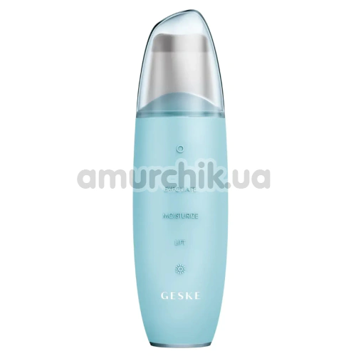 Микротоковый скрабер для кожи лица Geske MicroCurrent Skin Scrubber & Blackhead Remover 9 in 1, бирюзовый - Фото №1