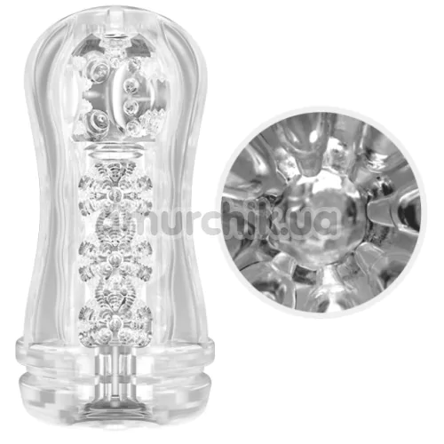 Мастурбатор Pretty Love Vacuum Cup Masturbator Stellar, прозрачный
