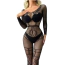Комбінезон Star Night Forest Net Bodystocking, чорний - Фото №7