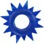Набор из 4 эрекционных колец Get Lock Cock Rings Set, синий - Фото №2
