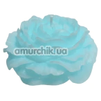 Свеча в виде пиона GlowKink L - светится в темноте, голубая - Фото №1