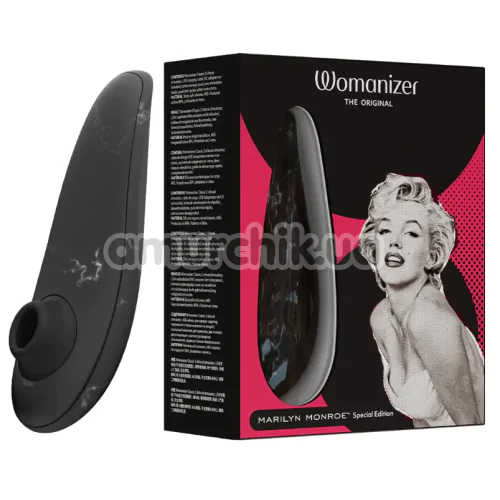 Симулятор орального секса для женщин Womanizer The Original Marilyn Monroe, черный