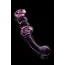 Фаллоимитатор Glaze Glass Rosebud G-Spot Dildo 8, розовый - Фото №12