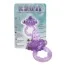 Виброкольцо Iso Stretch Nubby Clitoral Probe Cockring, фиолетовое - Фото №2