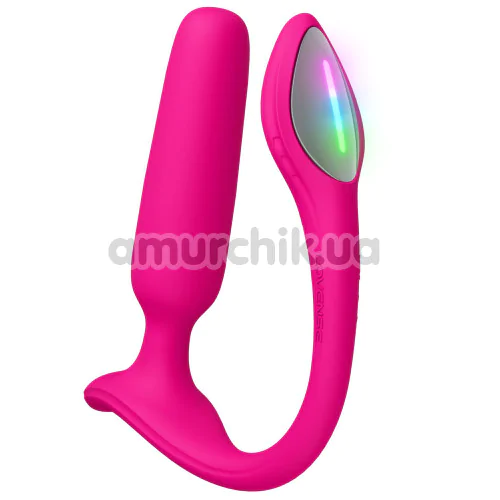 Анальна пробка з вібрацією Lovense Lush Anal, рожева