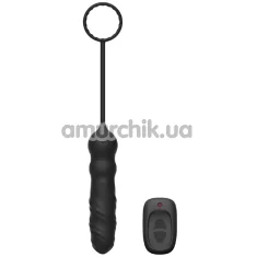Анальный вибратор с эрекционным кольцом Dorcel Deep Seeker, черный - Фото №1