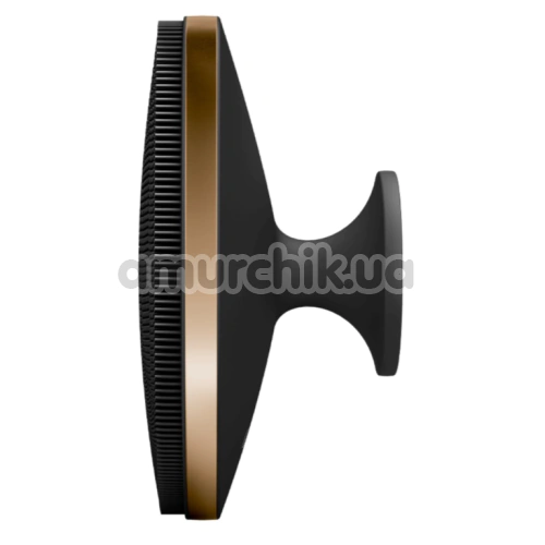 Щітка для тіла Geske Body Brush 4 in 1 Suction Mount Metal, чорно-золота